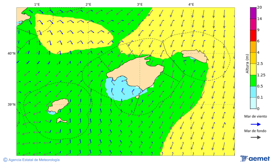 Imatge de zones costaneres dimecres, 19 de novembre  2025 10:00