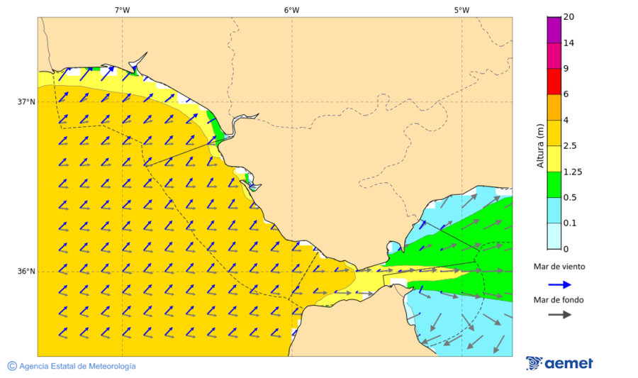 Imatge de zones costaneres dissabte, 15 de novembre  2025 13:00