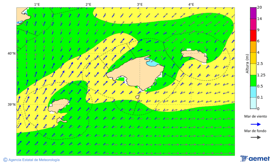 Kostaldeetako irudia larunbata, 2025ko azaroak 15, ordua: 16:00