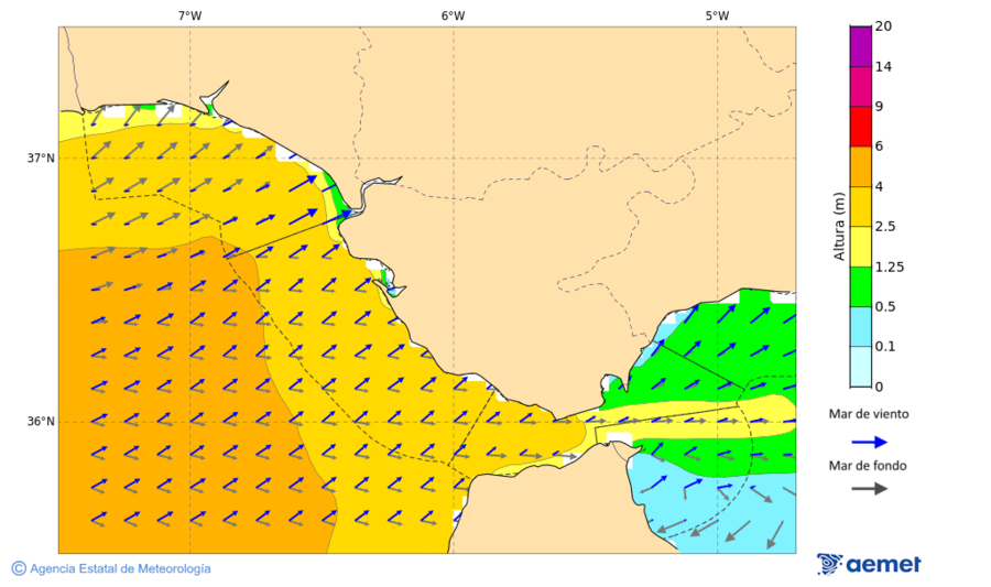 Imatge de zones costaneres dissabte, 15 de novembre  2025 19:00