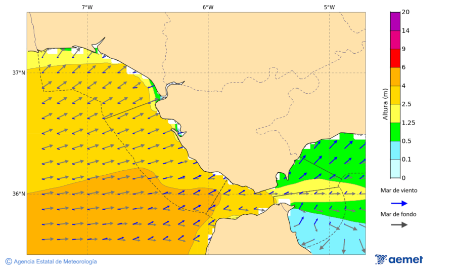 Imatge de zones costaneres dissabte, 15 de novembre  2025 22:00