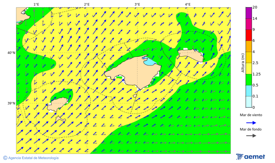 Kostaldeetako irudia igandea, 2025ko azaroak 16, ordua: 07:00