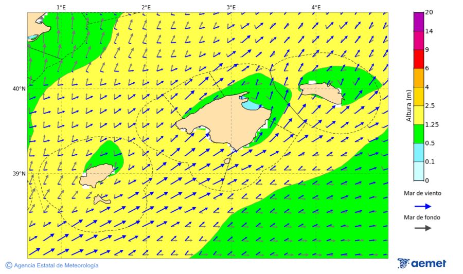 Kostaldeetako irudia igandea, 2025ko azaroak 16, ordua: 10:00