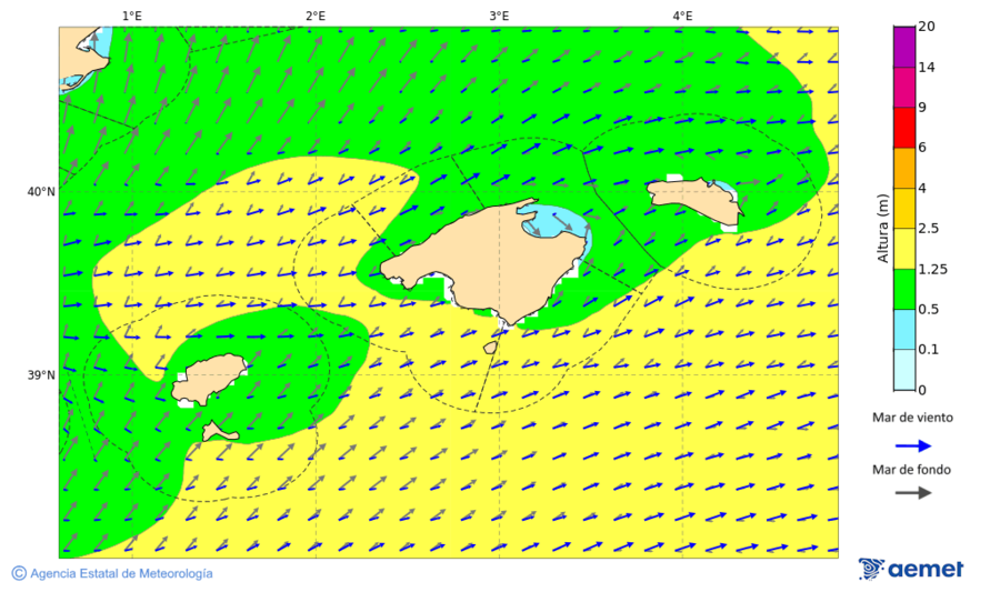 Kostaldeetako irudia astelehena, 2025ko azaroak 17, ordua: 01:00