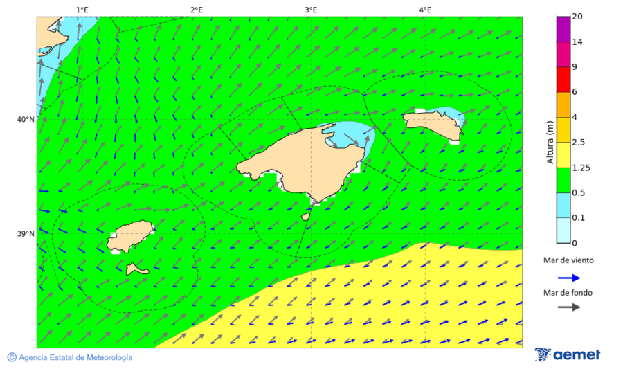Kostaldeetako irudia astelehena, 2025ko azaroak 17, ordua: 10:00