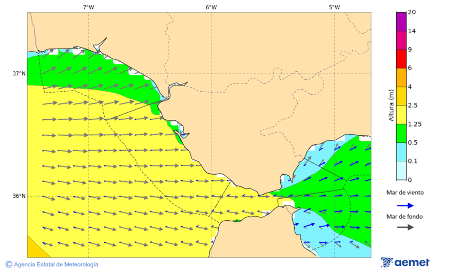 Imatge de zones costaneres dilluns, 17 de novembre  2025 19:00