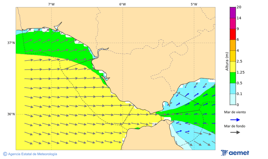 Imatge de zones costaneres dilluns, 17 de novembre  2025 22:00