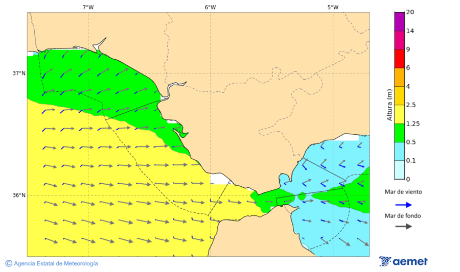 Imatge de zones costaneres dimarts, 18 de novembre  2025 04:00