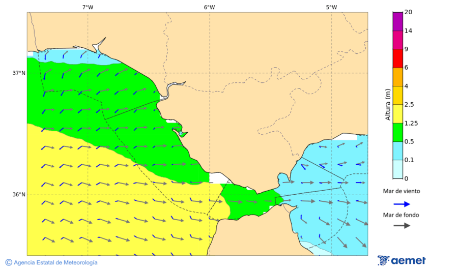 Imatge de zones costaneres dimarts, 18 de novembre  2025 10:00