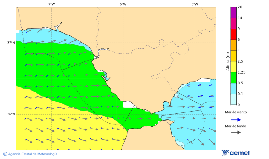 Imatge de zones costaneres dimarts, 18 de novembre  2025 13:00