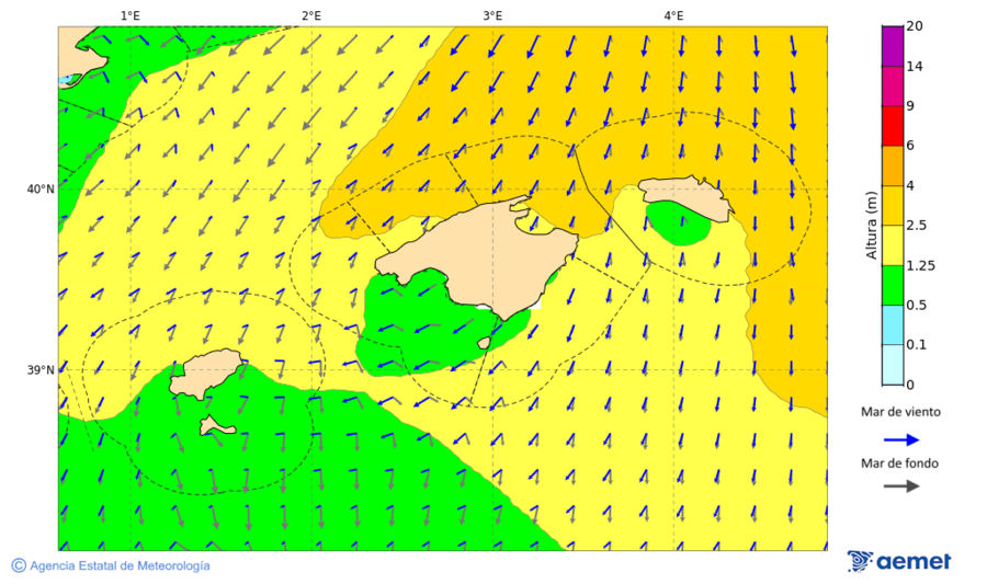 Kostaldeetako irudia asteartea, 2025ko azaroak 18, ordua: 16:00