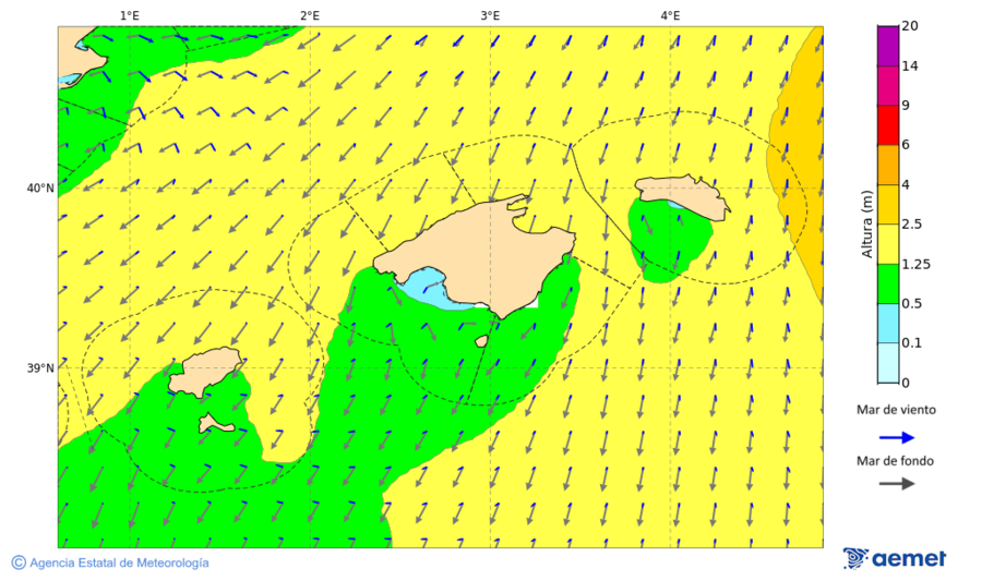 Kostaldeetako irudia asteartea, 2025ko azaroak 18, ordua: 22:00