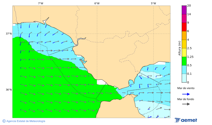 Imatge de zones costaneres dimecres, 19 de novembre  2025 07:00
