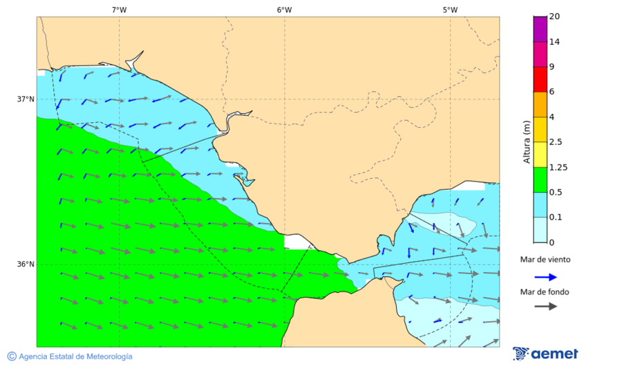 Imatge de zones costaneres dimecres, 19 de novembre  2025 10:00