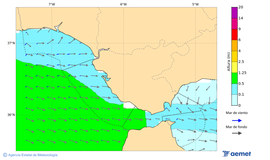 Imatge de zones costaneres dimecres, 19 de novembre  2025 13:00