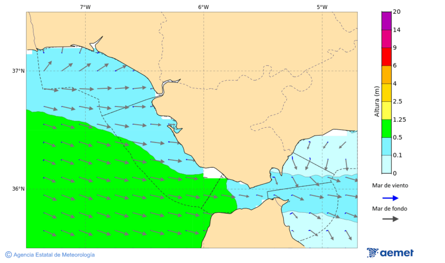 Imatge de zones costaneres dimecres, 19 de novembre  2025 16:00