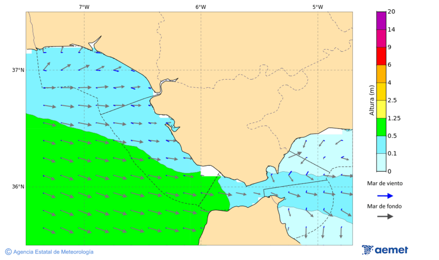 Imatge de zones costaneres dimecres, 19 de novembre  2025 19:00