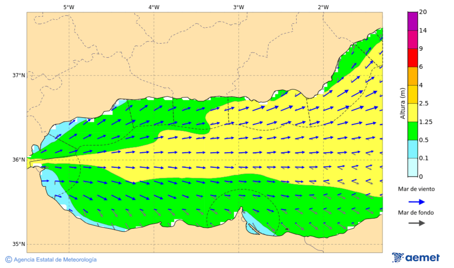 Imatge de zones costaneres diumenge, 16 de novembre  2025 19:00