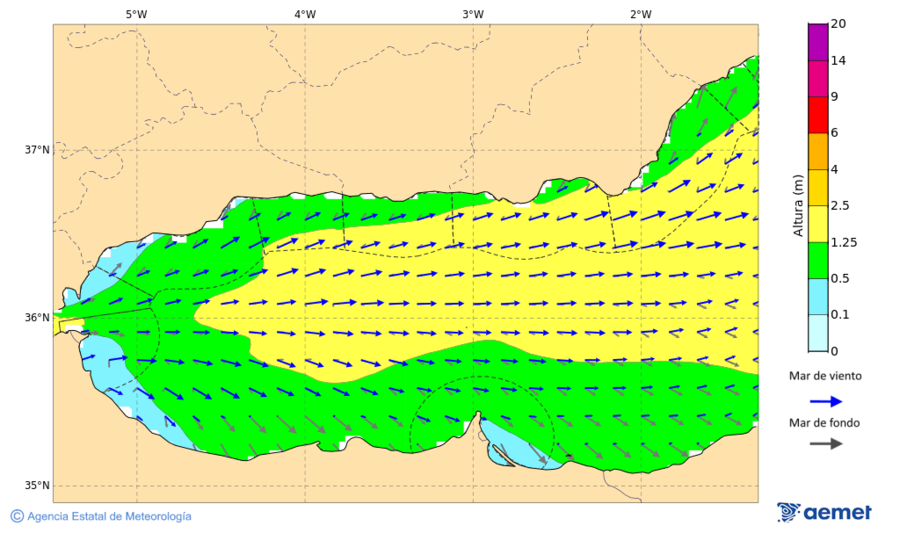 Imatge de zones costaneres diumenge, 16 de novembre  2025 22:00