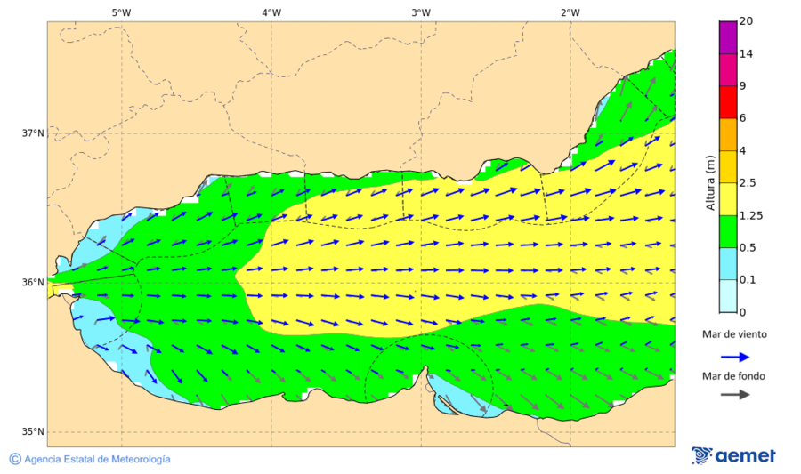 Imatge de zones costaneres dilluns, 17 de novembre  2025 01:00