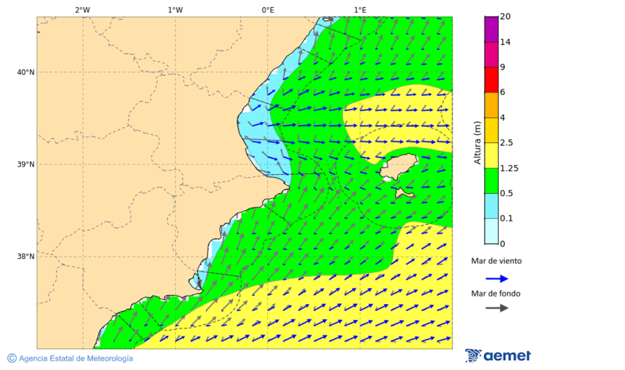 Kostaldeetako irudia astelehena, 2025ko azaroak 17, ordua: 01:00
