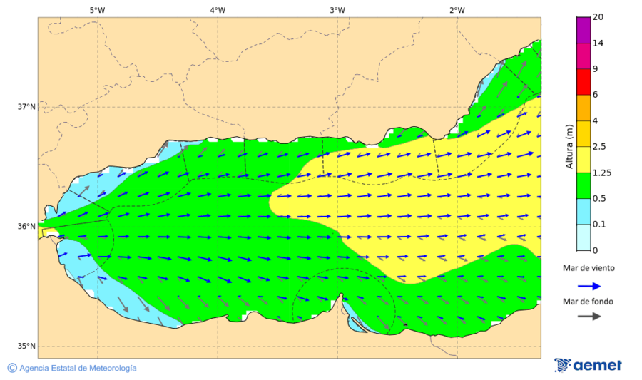 Imatge de zones costaneres dilluns, 17 de novembre  2025 07:00