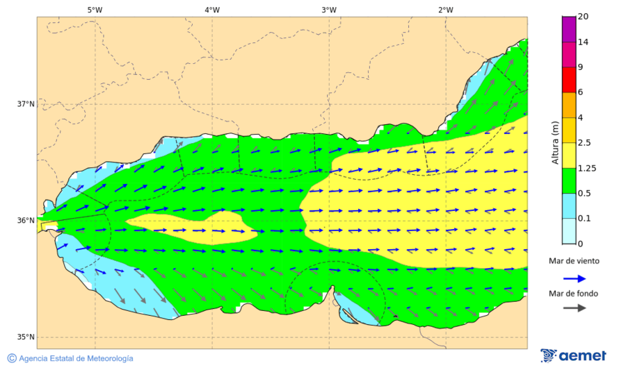 Imatge de zones costaneres dilluns, 17 de novembre  2025 10:00