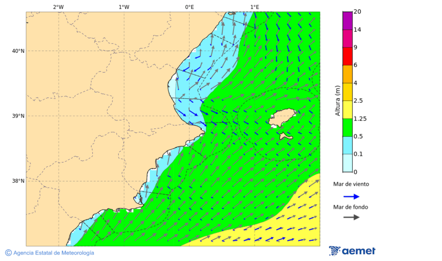 Kostaldeetako irudia astelehena, 2025ko azaroak 17, ordua: 13:00