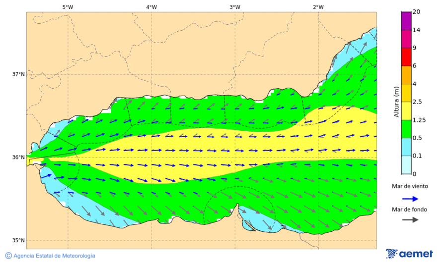 Imatge de zones costaneres dilluns, 17 de novembre  2025 19:00