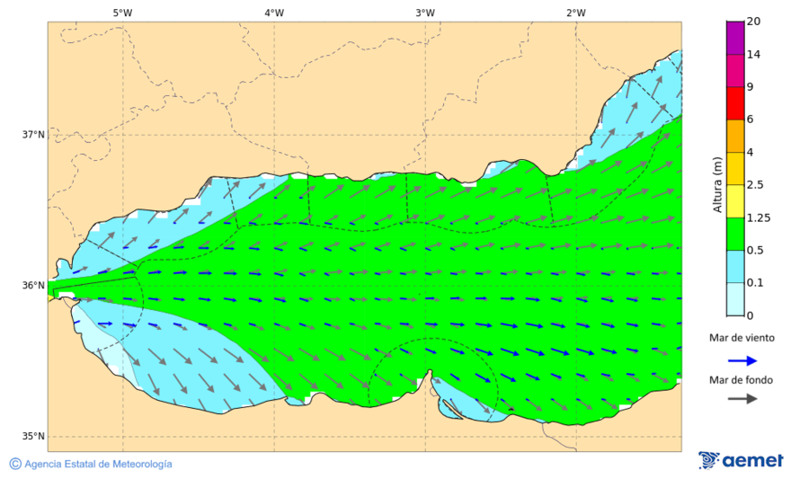 Imatge de zones costaneres dimarts, 18 de novembre  2025 04:00