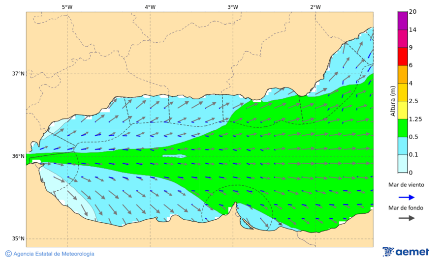 Imatge de zones costaneres dimarts, 18 de novembre  2025 10:00