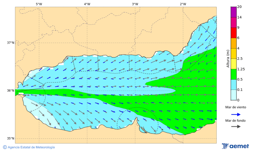 Imatge de zones costaneres dimarts, 18 de novembre  2025 13:00