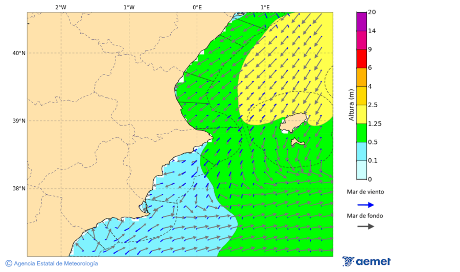 Kostaldeetako irudia asteartea, 2025ko azaroak 18, ordua: 16:00