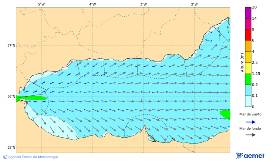 Imatge de zones costaneres dimarts, 18 de novembre  2025 19:00