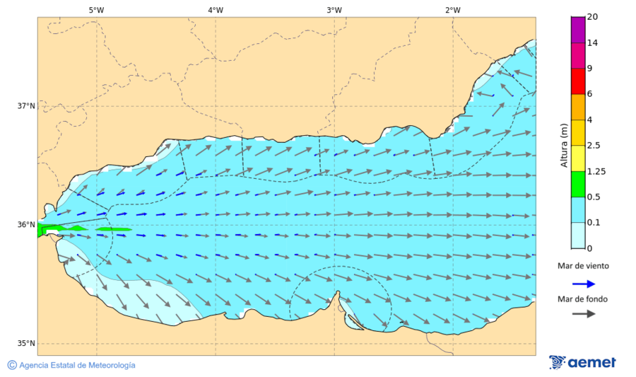 Imatge de zones costaneres dimarts, 18 de novembre  2025 22:00