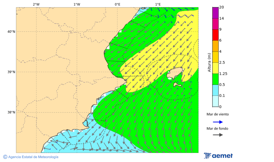 Kostaldeetako irudia asteartea, 2025ko azaroak 18, ordua: 22:00