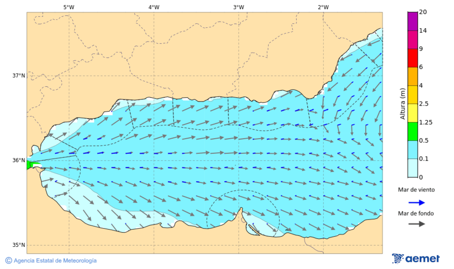 Imatge de zones costaneres dimecres, 19 de novembre  2025 04:00