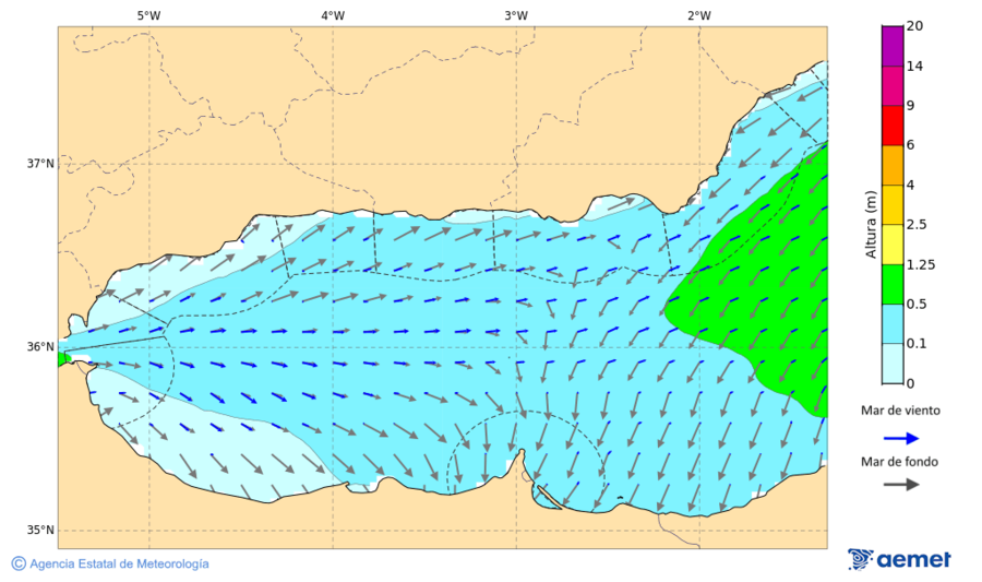 Imatge de zones costaneres dimecres, 19 de novembre  2025 10:00