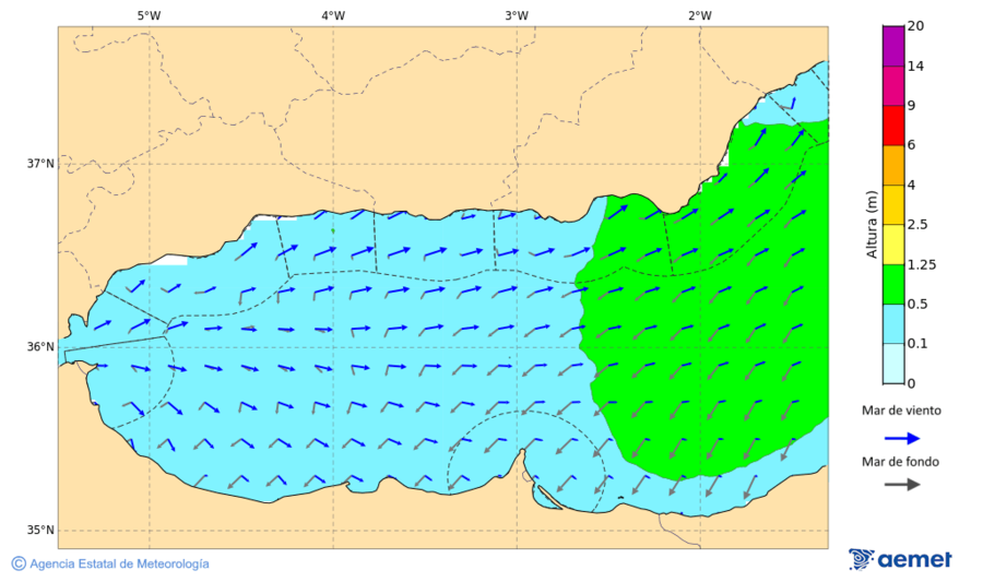 Imatge de zones costaneres dimecres, 19 de novembre  2025 16:00