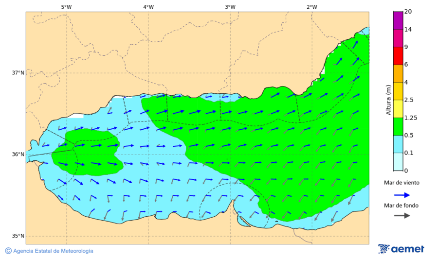 Imatge de zones costaneres dimecres, 19 de novembre  2025 19:00