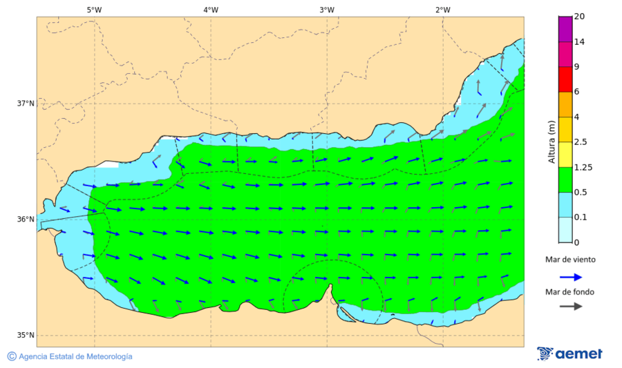 Imatge de zones costaneres dijous, 20 de novembre  2025 04:00