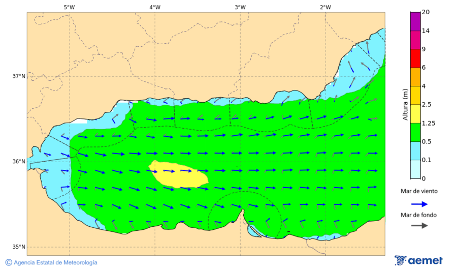 Imatge de zones costaneres dijous, 20 de novembre  2025 07:00