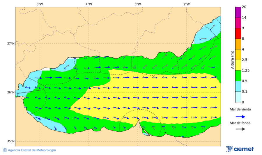 Imatge de zones costaneres dijous, 20 de novembre  2025 13:00