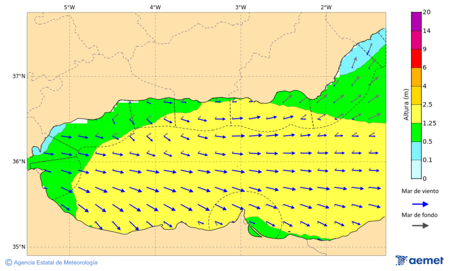 Imatge de zones costaneres dijous, 20 de novembre  2025 19:00