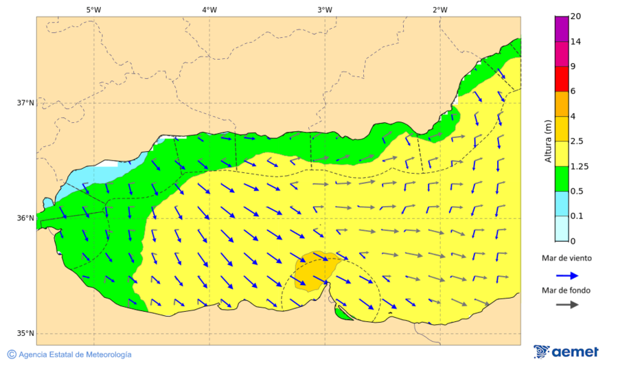 Imatge de zones costaneres divendres, 21 de novembre  2025 07:00