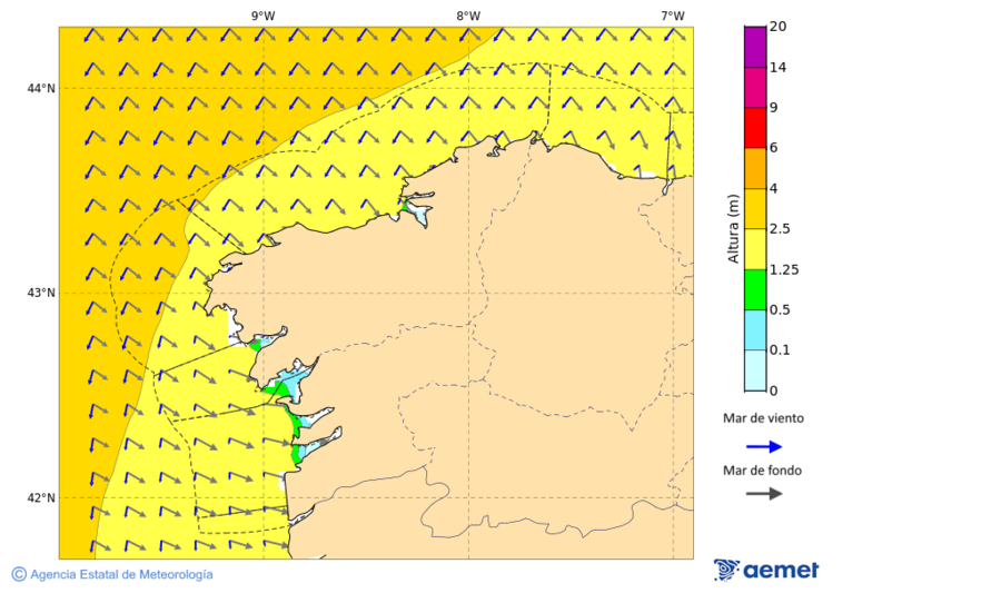 Imatge de zones costaneres dilluns, 17 de novembre  2025 13:00