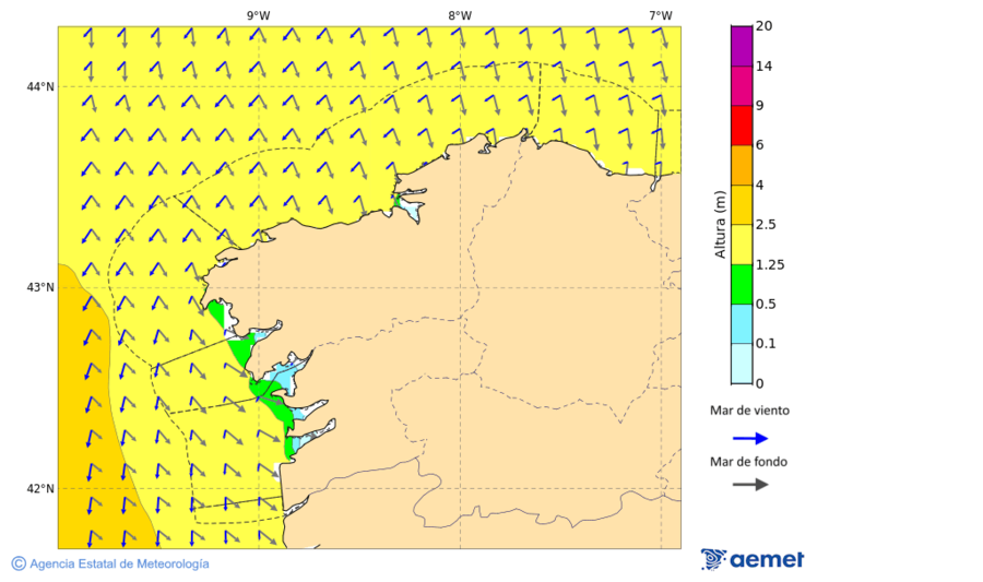 Imatge de zones costaneres dilluns, 17 de novembre  2025 22:00