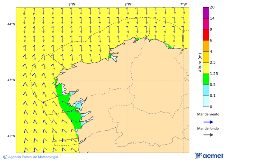 Imatge de zones costaneres dimarts, 18 de novembre  2025 04:00