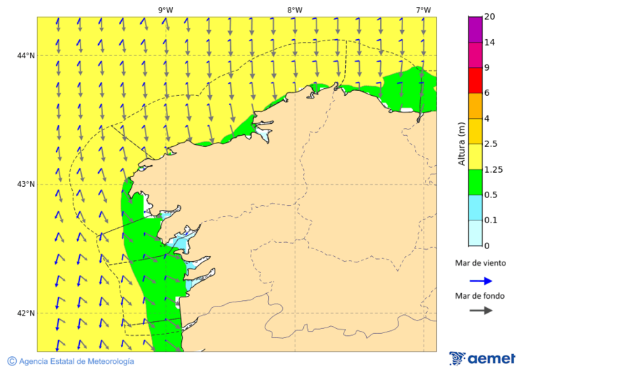 Imatge de zones costaneres dimarts, 18 de novembre  2025 10:00