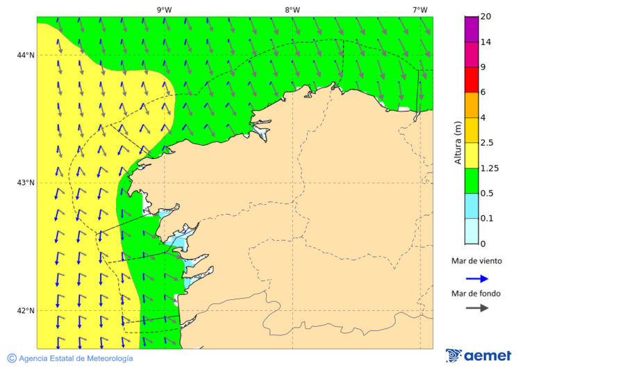 Imatge de zones costaneres dimarts, 18 de novembre  2025 22:00
